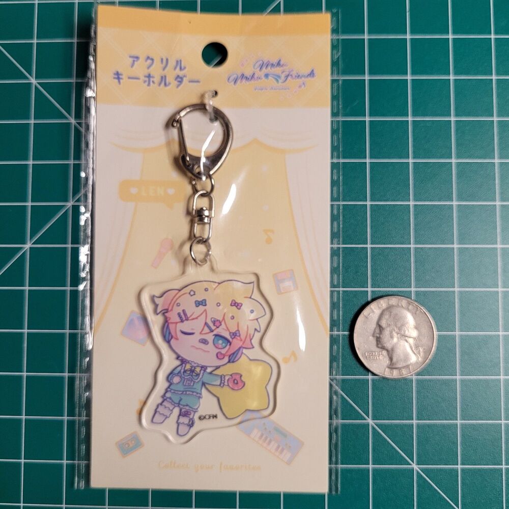 Kagamine Len Vocaloid MikuMiku Friends Pajama Party Acrylic Keychain
